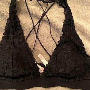 SOLD PINK lace bralette